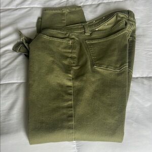 Talbots Olive Ankle Pants
